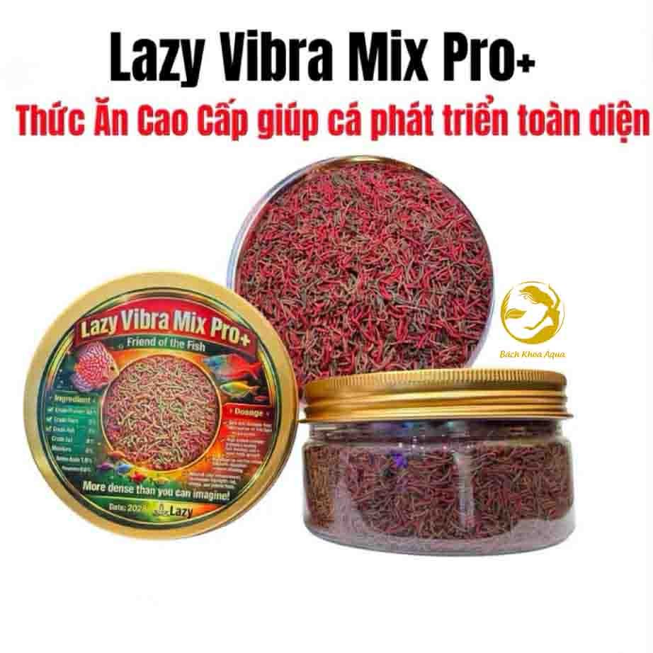 Thức ăn trùng huyết tổng hợp Lazy Vibra Mix Pro+